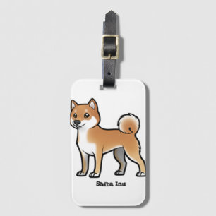 Etiqueta Para Maletas shiba inu