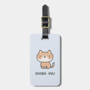 Etiqueta Para Maletas Shiba Inu