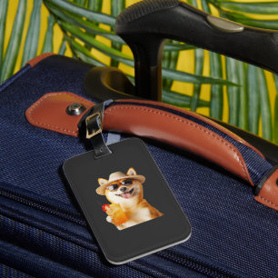 Etiqueta Para Maletas Shiba Inu