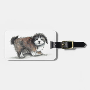 Etiqueta Para Maletas Shihtzu Cuppy Dog, Mascota