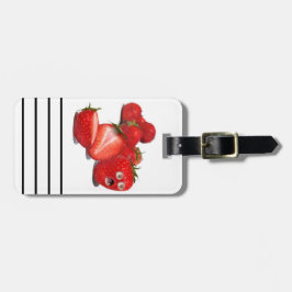 Etiqueta Para Maletas Shock de fresa