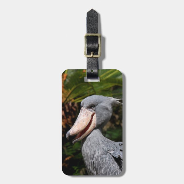 Etiqueta Para Maletas Shoebill (Frente Vertical)