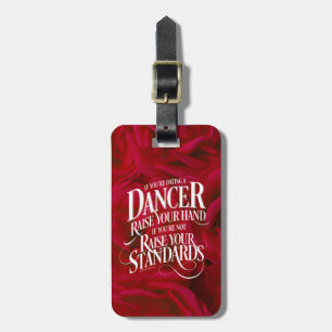 Etiqueta Para Maletas Si estás saliendo con un bailarín