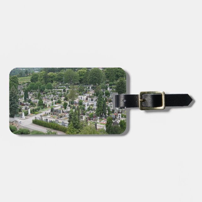 Etiqueta Para Maletas Sieveringer Friedhof (Frente Horizontal)