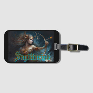 Etiqueta Para Maletas Signo zodiacal Sagitario