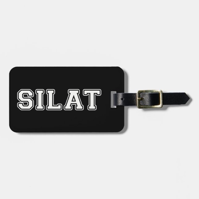 Etiqueta Para Maletas Silat (Frente Horizontal)