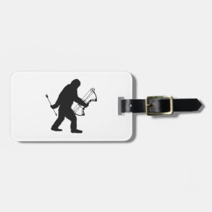 Etiqueta Para Maletas Silhouette Bigfoot Archer