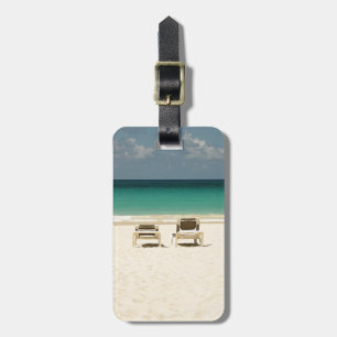 Etiqueta Para Maletas Sillas de playa de la República Dominicana