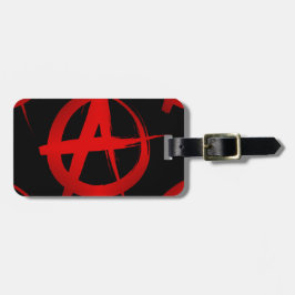 Etiqueta Para Maletas Símbolo de anarquía