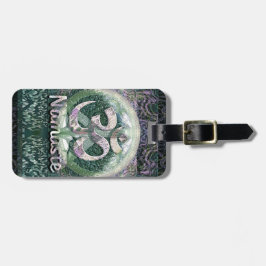 Etiqueta Para Maletas Símbolo de paz de Namaste