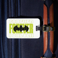 Símbolo de tipografía batman para siempre gráfico