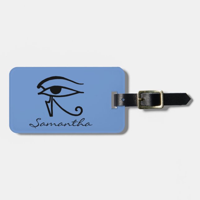 Etiqueta Para Maletas Símbolo egipcio: Utchat (Frente Horizontal)