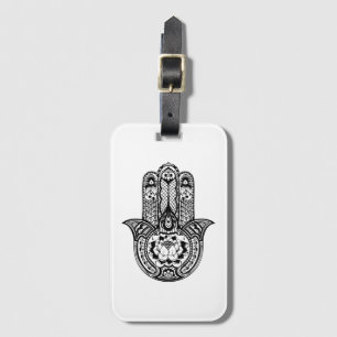 Etiqueta Para Maletas Símbolo inspirado de Hamsa