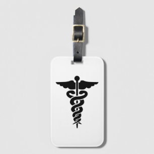 Etiqueta Para Maletas Símbolo médico