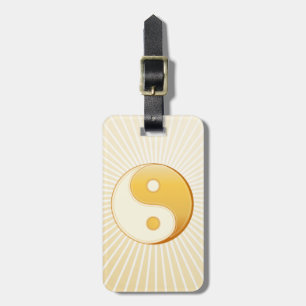 Etiqueta Para Maletas Símbolo taoísmo