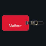 Etiqueta Para Maletas simple initial letter monogram add your name lett<br><div class="desc">design</div>