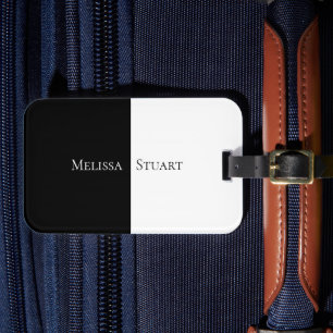 Etiqueta Para Maletas Simple minimalista