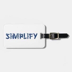 Etiqueta Para Maletas Simplificar