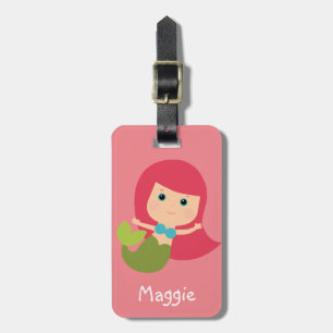 Etiqueta Para Maletas Sirena de Maggie