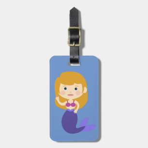 Etiqueta Para Maletas Sirena de Matilde