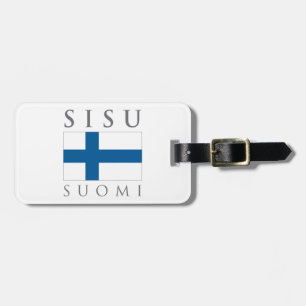 Etiqueta Para Maletas Sisu Suomi