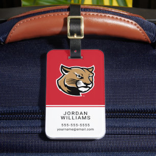 Etiqueta Para Maletas SIUE Cougars