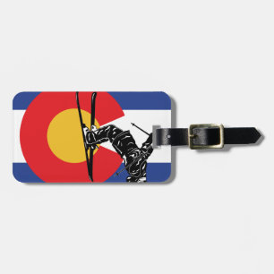 Etiqueta Para Maletas Ski Colorado