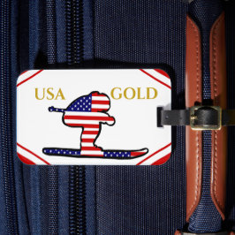 ETIQUETA PARA MALETAS SKIER