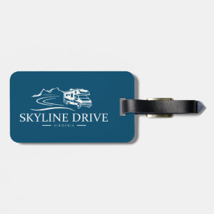 Etiqueta Para Maletas Skyline Drive Virginia Recreational Vehículo
