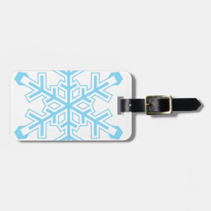 Etiqueta Para Maletas Snowflake