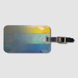 Etiqueta Para Maletas Soft Stripes - Colorful & Stylish