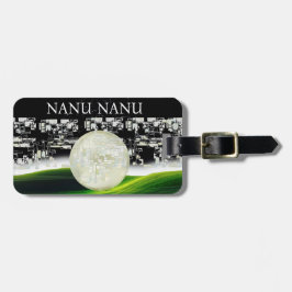 ETIQUETA PARA MALETAS SOL EN LA LUNA