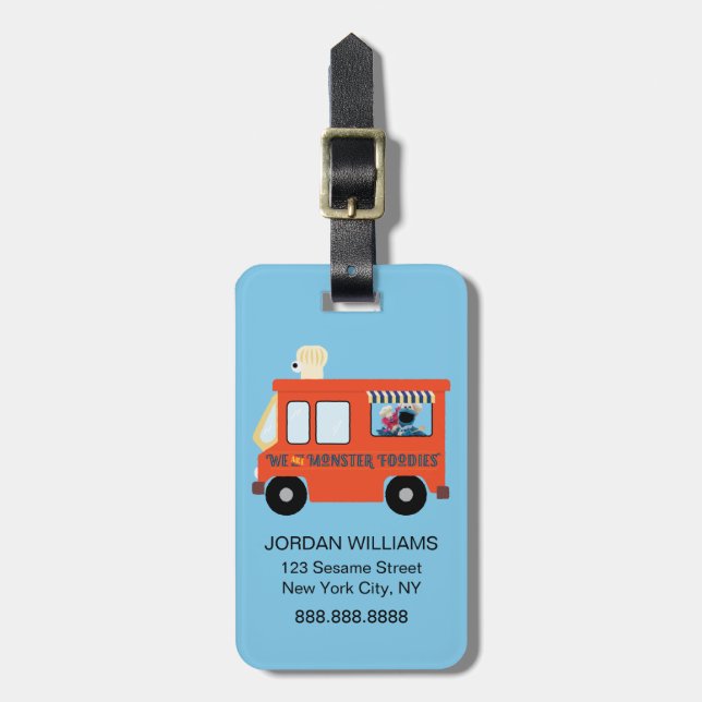 Etiqueta Para Maletas Somos monstruosos (Frente Vertical)