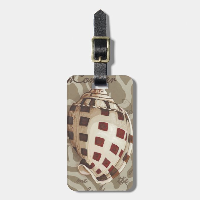 Etiqueta Para Maletas Sonnet I (Frente Vertical)