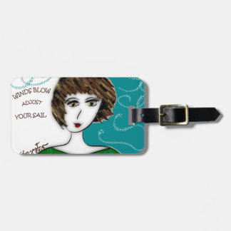 ETIQUETA PARA MALETAS SOPLO DE LOS VIENTOS - AJUSTE SUS VELAS