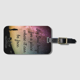 Etiqueta Para Maletas Soul Free Acrylic Luggage Tag