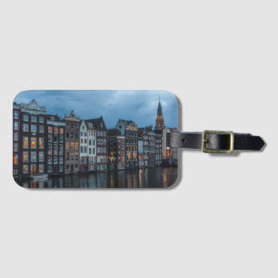Etiqueta Para Maletas Souvenir de Ámsterdam
