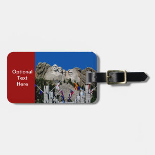 Etiqueta Para Maletas Souvenir de Mount Rushmore Dakota del Sur