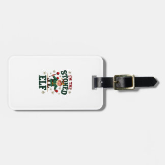 Etiqueta Para Maletas Soy El Elfo Piedra Vintage Navidad Dabbing Unico