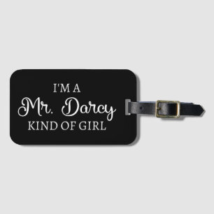 Etiqueta Para Maletas Soy un Sr. Darcy Tipo de Chica I