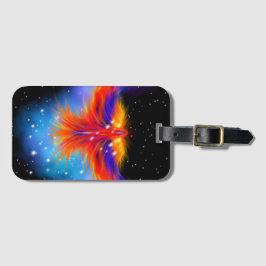 Etiqueta Para Maletas Space Phoenix Nebula