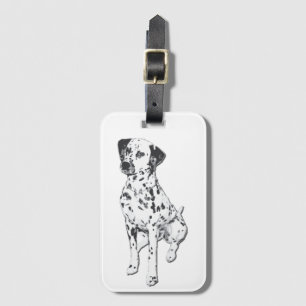 Etiqueta Para Maletas Sparky Dalmatian Dog