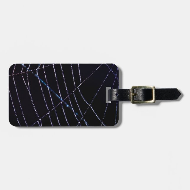 Etiqueta Para Maletas Spider Web (Frente Horizontal)