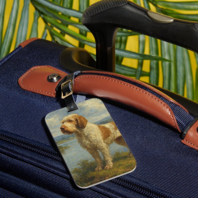 Etiqueta Para Maletas Spinone Italiano (Anverso In situ 1)