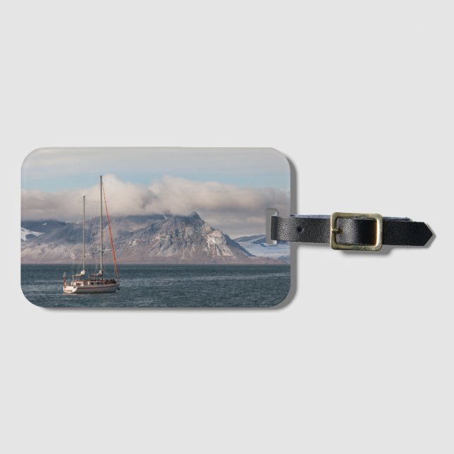 Etiqueta Para Maletas Spitsbergen Svalbard (Anverso horizontal)