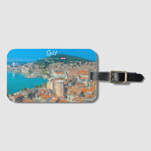 Etiqueta Para Maletas Split, Croacia - Ciudad Costera
