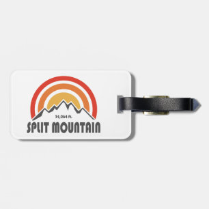 Etiqueta Para Maletas Split Mountain California