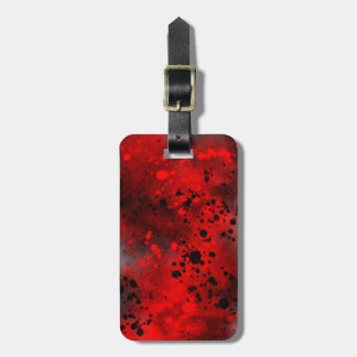 Etiqueta Para Maletas Spray Paint Splatter Effect Luggage Tag