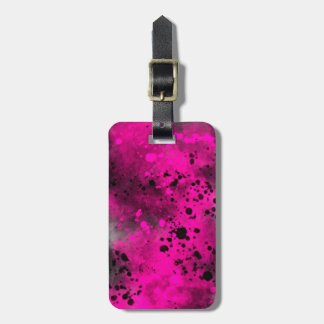 Etiqueta Para Maletas Spray Paint Splatter Effect Luggage Tag