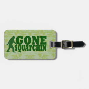 Etiqueta Para Maletas Squatchin ido
